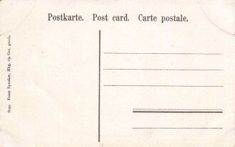 Postkarte, Deutsch Südwestafrika "Am Waterberg", in den Ecken Abdrücke aus Album