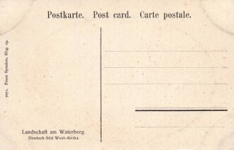 Postkarte, Deutsch Südwestafrika "Landschaft am...