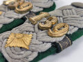 Paar Schulterstücke für einen Offizier im Gebirgsjäger Regiment 139. Sehr guter Zustand