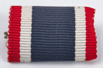 Bandspange, Kriegsverdienstkreuz 2. Klasse 1939 ohne Schwerter, Breite 25 mm