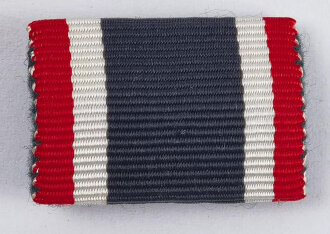 Bandspange, Kriegsverdienstkreuz 2. Klasse 1939 ohne Schwerter, Breite 25 mm