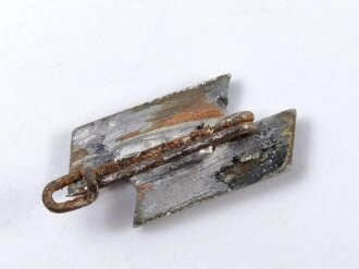 Miniatur, Deutsches Jungvolk Leistungsabzeichen in silber, 20mm , Nadel wurde mal erneuert