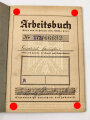 Arbeitsbuch eines "Hilfsglüher" bei der Friedrich Krupp AG Essen