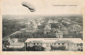 Postkarte "Truppenübungsplatz Grafenwöhr"