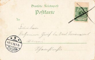 Postkarte "Gruss vom Kaisermanöver "