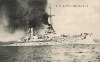 Postkarte "S. M. S. Prinzregent Luitpold"