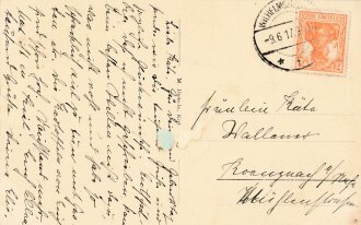 Postkarte "S. M. S. Prinzregent Luitpold"