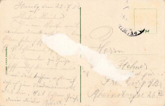 Postkarte "S. M. S. Hohenzollern"