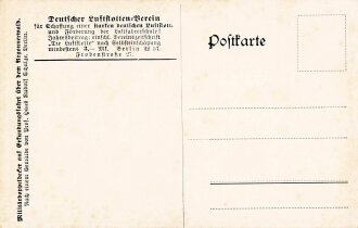 Postkarte "Deutscher Luftflotten - Verein"