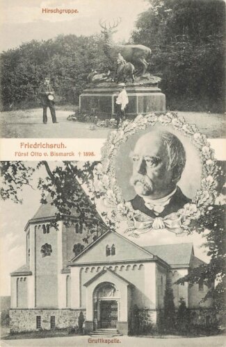 Postkarte "Friedrichsruh  Fürst Otto v....