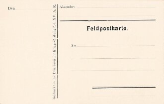 Feldpostkarte "Tenbrielen - Flandern "