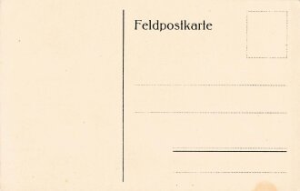 Feldpostkarte "^Dicke Luft"