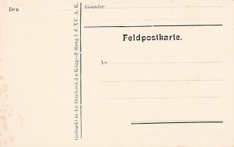 Feldpostkarte "Gheluvelt - Von den Franzosen und...