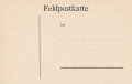 Feldpostkarte " Feldgrauer mit Entfernungsmesser "