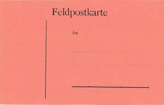 Feldpostkarte "Feldgrauer am Entfernungsmesser "