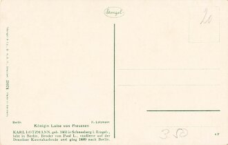 Postkarte "Königin Luise von Preussen "