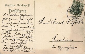 Postkarte "Kaiserliche Marine "