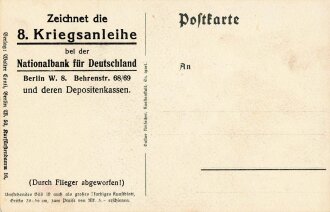 Postkarte " Bereit zum letzten Hieb "