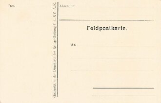 1.Weltkrieg Feldpostkarte "Flandern ? "