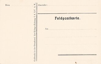 1.Weltkrieg Feldpostkarte "Flandern ? "