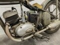 Steyr Daimler Puch AG, 125ccm Motorrad Baujahr 1941. Originale Wehrmachtslackierung, neuzeitlich lediglich der Komet am Schutzblech ergänzt.