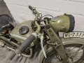 Steyr Daimler Puch AG, 125ccm Motorrad Baujahr 1941. Originale Wehrmachtslackierung, neuzeitlich lediglich der Komet am Schutzblech ergänzt.