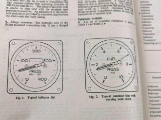 U.S. Air Force " Air Publication 1275A, Volume 1, Section 16 " General Instruments, Gauges and position indication instruments" 1950´s.