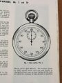 U.S. Air Force " Air Publication 1275A, Volume 1, Section 19 " General Instruments, Watches and Clocks" 1950´s.