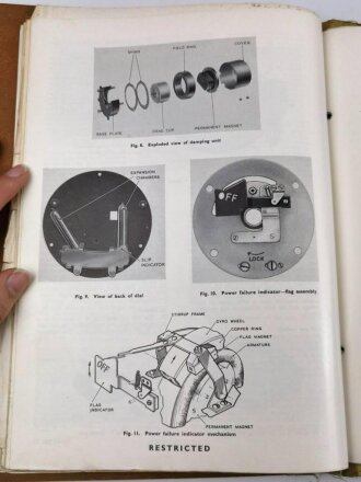 U.S. Air Force " Air Publication 1275A, Volume 1, Section 13 " General Instruments, Gyroscopic Instruments" 1950´s.