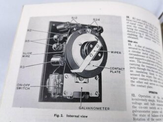 U.S. Air Force " Air Publication 1275A, Volume 1, Section 17  " General Instruments, Thermometers" 1950´s.