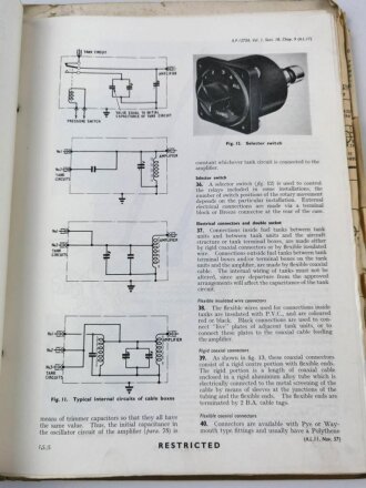 U.S. Air Force " Air Publication 1275A, Volume 1, Section 18  " General Instruments, Fuel System Equipment" 1950´s.