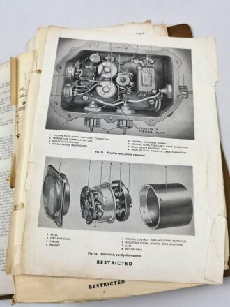 U.S. Air Force " Air Publication 1275A, Volume 1, Section 18  " General Instruments, Fuel System Equipment" 1950´s.