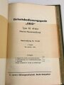 Beschreibung und Bedienungsanweisung für Lorenz 5KW Fernverkehr Kurzwellensender Type S.16 655/II.  Ausgabe April 1943. DIN A4, etwa 120-150 Seiten