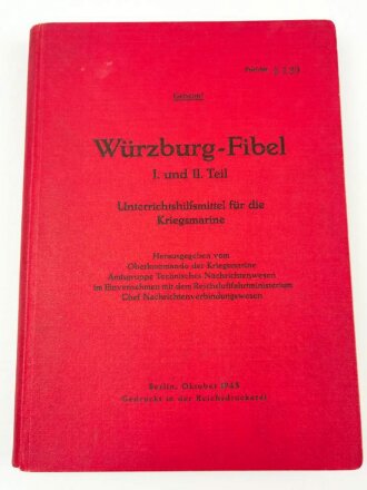 "Würzburg Fibel I.und II.Teil"...