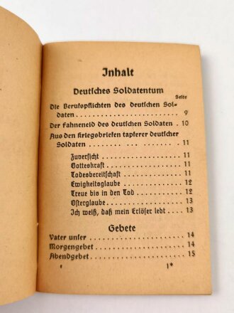 "Evangelisches Feldgesangbuch", 95 Seiten,...