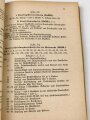 "Hilfsbuch für den Hauptfeldwebel" datiert 1942, 269 Seiten, DIN A5, Stockflecken