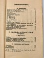 H.Dv.240 "Schießvorschrift für Gewehr (Karabiner), leichtes Maschinengewehr, Pistole usw." datiert 1939, 161 Seiten, DIN A 5, gebraucht