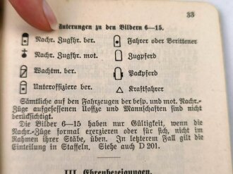 H. Dv. 200/2n "Ausbildungsvorschrift für die Artillerie" Heft 2n Die Nachrichtenzüge und der Artillerie-Vermessungstrupp, 82 Seiten, datiert 1937, DIN A6