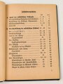 H. Dv. 374/2 "Ausbildungsvorschrift für die Gebirgstruppen" Heft 2 Der militärische Schilauf(Schivorschrift), 85 Seiten, datiert 1938, DIN A6