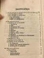 "Der Rekrutenunteroffizier - Anleitung zur Ausbildung von Rekruten" datiert 1938, 87 Seiten, DIN A5