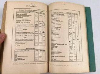 "Der Dienstunterricht im Heere, Ausgabe für den Gewehr und I.M.G.Schützen" datiert 1937/1938, 296 Seiten, DIN A 5, gebraucht