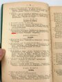 "Der Dienst-Unterricht im Heere, Ausgabe für den Schützen der Schützenkompanie" datiert 1940, 332 Seiten, DIN A 5, gebraucht