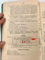 "Der Dienstunterricht im Heere, Ausgabe für den Schützen der Schützenkompanie" datiert 1940, 332 Seiten, DIN A 5, gebraucht