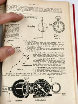 "Der Dienst-Unterricht im Heere, Ausgabe für den Kanonier" datiert 1937/38, 313 Seiten, DIN A 5, gebraucht