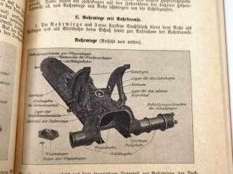 "Der Dienst-Unterricht im Heere, Ausgabe für den Kanonier" datiert 1937/38, 313 Seiten, DIN A 5, gebraucht