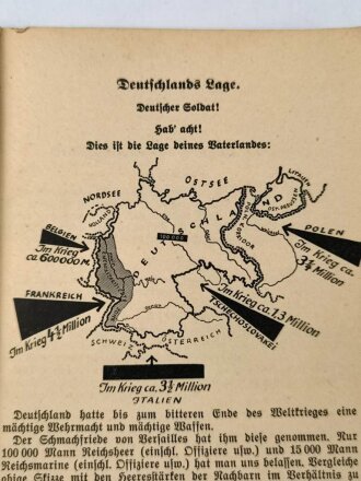 (A.F.) "Artilleristen-Fibel" 132 Seiten, DIN A 5,  gebraucht