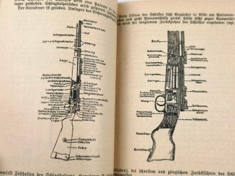 (A.F.) "Artilleristen-Fibel" 132 Seiten, DIN A 5,  gebraucht