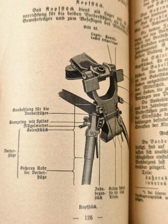 "Der Infanterist" Buchband A - D mit Schuber, datiert 1932, DIN A 5,  gebraucht