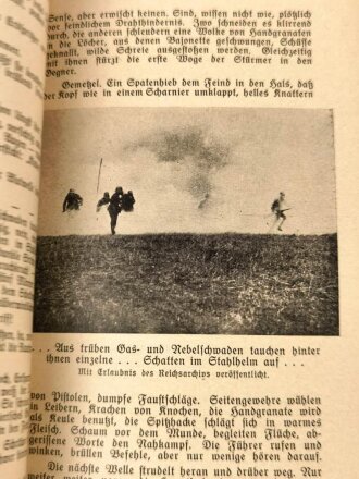 "Der Infanterist" Buchband A - D mit Schuber, datiert 1932, DIN A 5,  gebraucht