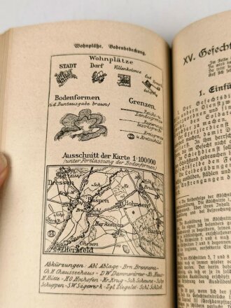 "Der Infanterist" Buchband A - D mit Schuber, datiert 1932, DIN A 5,  gebraucht